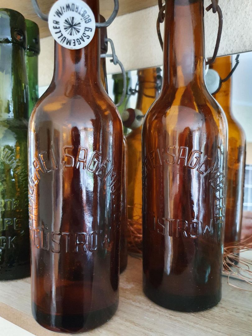 Bierflasche mit Aufdruck Archiv Schmidt 1